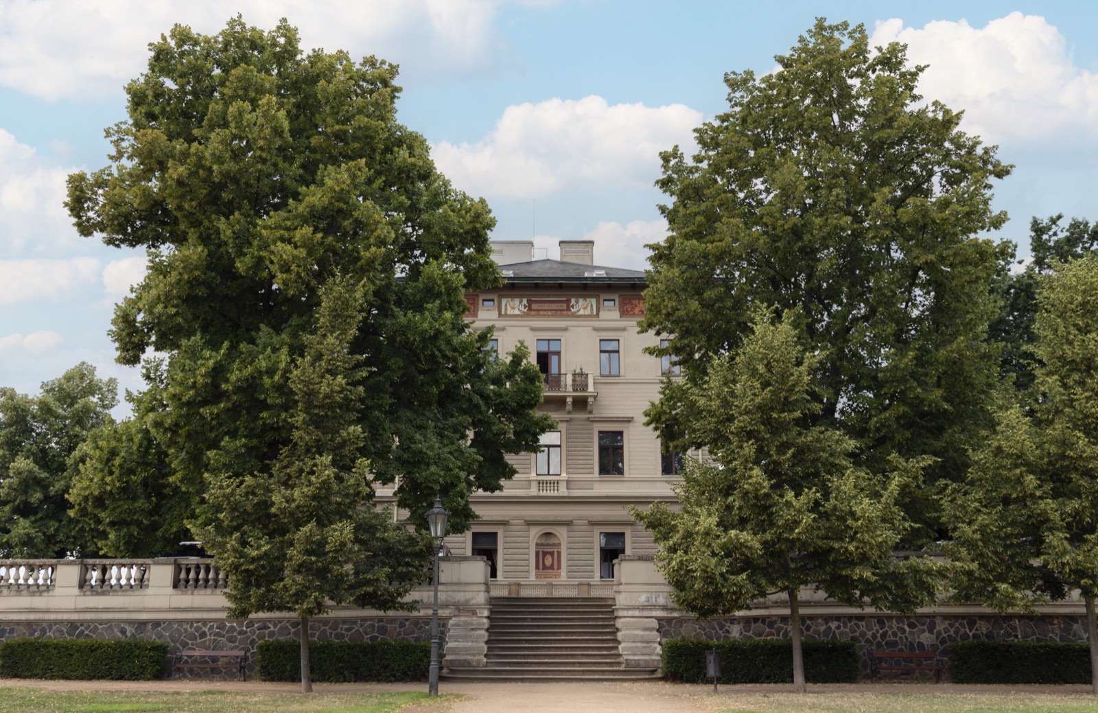 Gröbe-Villa in den Havlíčkovy sady